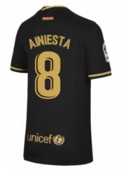 A.INIESTA 8 Barcelona 20-21 Away Soccer Jersey Shirt
