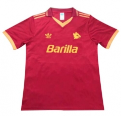 Retro 92-94 Roma Home Soccer Jersey Shirt
