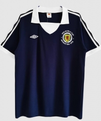 Retro 1978 Scotland Home Soccer Jersey Shirt
