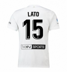 18-19 Valencia LATO 15 Home Soccer Jersey Shirt