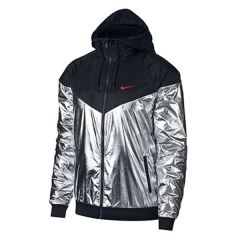 2018/19 Metallic Windrunner Silver Jacket
