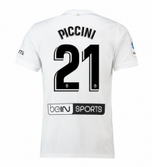 18-19 Valencia PICCINI 21 Home Soccer Jersey Shirt