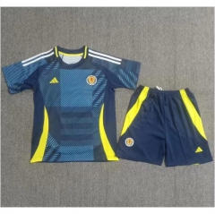 Children 2024 Euro Cup Home Soccer Uniforms