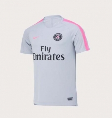 18-19 PSG White Pink Training Shirt