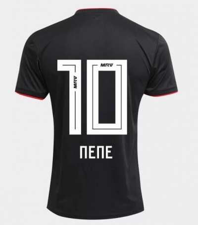 18-19 Sao Paulo FC NENE 10 Away Soccer Jersey Shirt