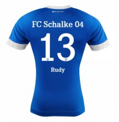 18-19 FC Schalke 04 Sebastian Rudy 13 Home Soccer Jersey Shirt