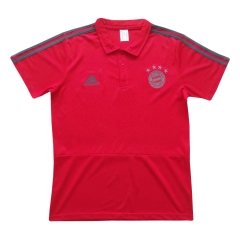 Bayern Munich 2018 Red Polo Shirt