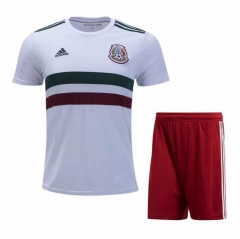 Mexico 2018 World Cup Away Soccer Uniform (Jersey+Shorts)