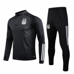 2020 Argentina Black Tracksuits Top and Pants