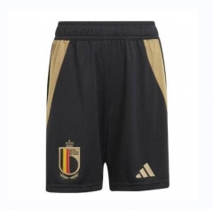 2024 Euro Cup Belgium Home Soccer Shorts