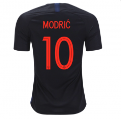 Croatia 2018 World Cup Away Luka Modric Soccer Jersey Shirt