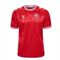 2024 Euro Cup Denmark Home Soccer Jersey Shirt