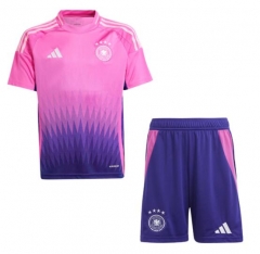 Children 2024 Euro Cup Germany Away Soccer Kit