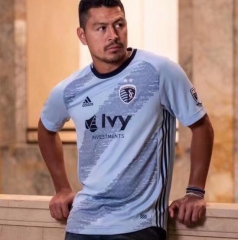19-20 Sporting Kansas City Home Soccer Jersey Shirt