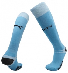 20-21 Manchester City Home Soccer Socks