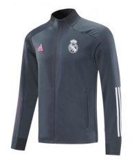 20-21 Real Madrid Grey Training Jacket