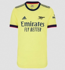 Player Version 21-22 Arsenal Away Soccer Jersey Shirt