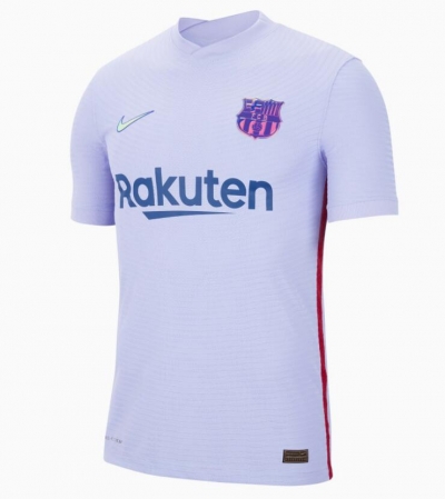 21-22 Barcelona Away Soccer Jersey Shirt