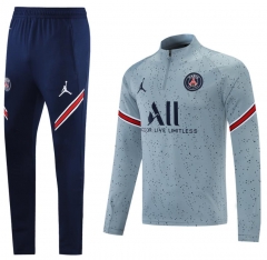 21-22 PSG Grey Training Top and Pants