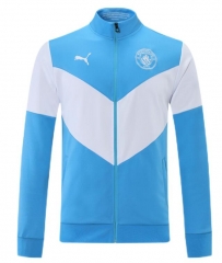 21-22 Manchester City Blue White Training Jacket