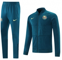21-22 Club America Green Training Jacket and Pants