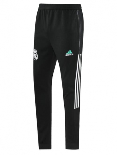 21-22 Real Madrid Black White Training Pants