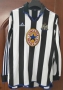 Retro Long Sleeve Shirt 1999-00 Newcastle United Home Soccer Jersey