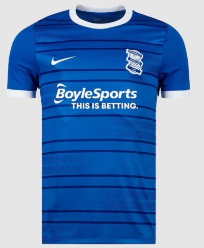 22-23 Birmingham City Home Soccer Jersey Shirt