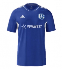 22-23 FC Schalke 04 Home Soccer Jersey Shirt