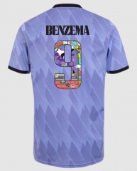 BENZEMA #9 Commemorate 22-23 Real Madrid Replica Away Soccer Jersey
