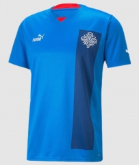 2022-23 Iceland Home Soccer Jerseys Shirt