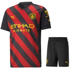 22-23 Manchester City Away Soccer Kits