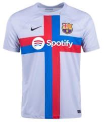 22-23 Barcelona Away Soccer Jersey Shirt