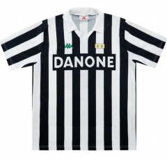 Retro 1992-94 Juventus Home Soccer Jersey Shirt