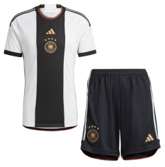 Children 2022 World Cup Germany Home Soccer Kit