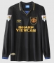 Retro Shirt Long Sleeve 1993-95 Manchester United Kit Away Soccer Jersey