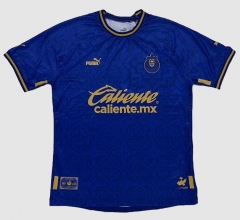 Player Version 22-23 Deportivo Guadalajara Chivas Blue 200 Years Anniversary Soccer Jersey Shirt