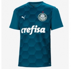 20-21 Palmeiras Blue Goalkeeper Soccer Jersey Shirt