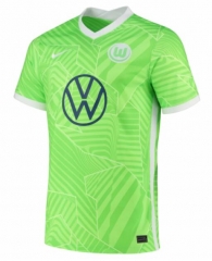 21-22 VfL Wolfsburg Home Soccer Jersey Shirt