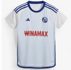 23-24 Strasbourg Home Soccer Jersey Shirt
