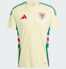 2024 Euro Cup Wales Away Soccer Jersey Shirt