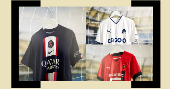 French Ligue 1 Club Soccer Teams